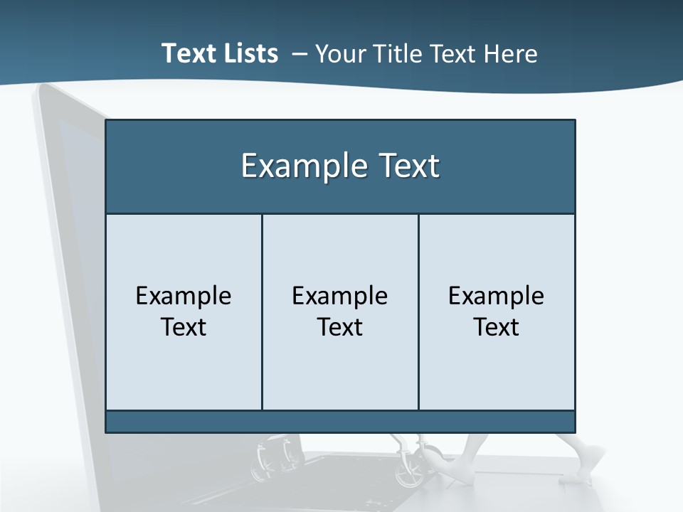 Commerce Keyboard Graphic PowerPoint Template