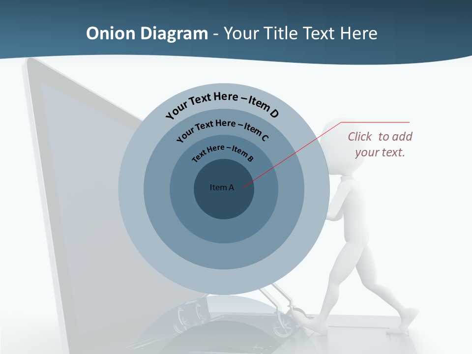 Commerce Keyboard Graphic PowerPoint Template