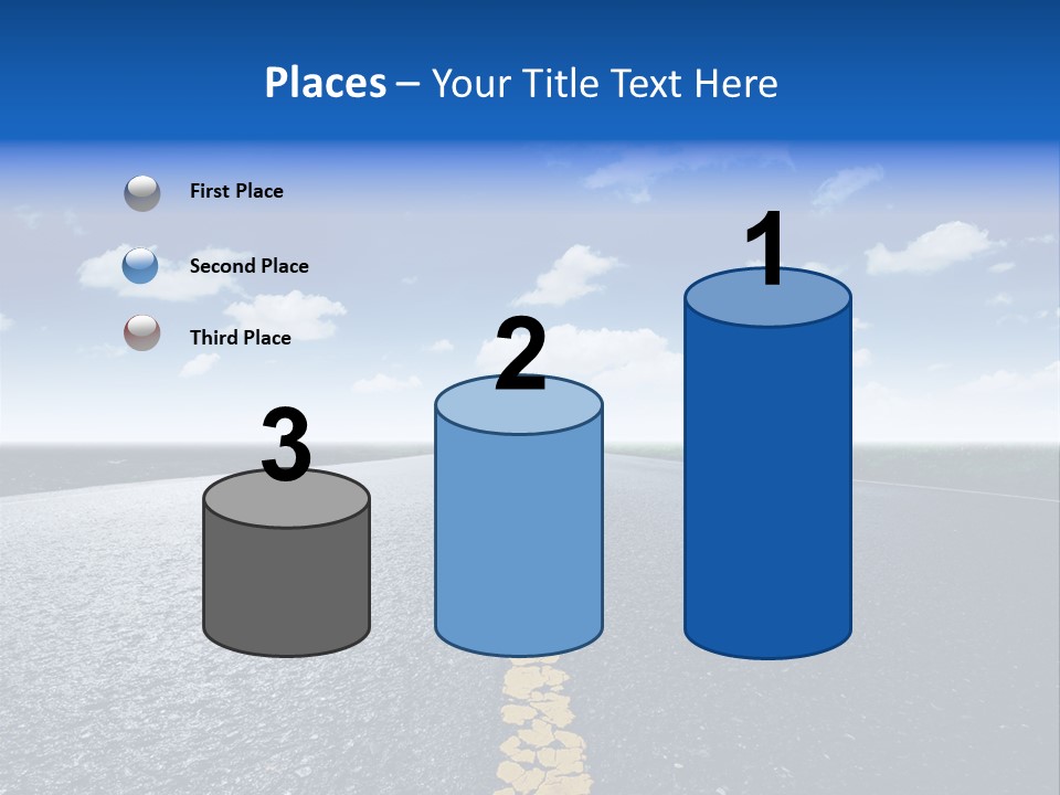 Trip Transportation View PowerPoint Template