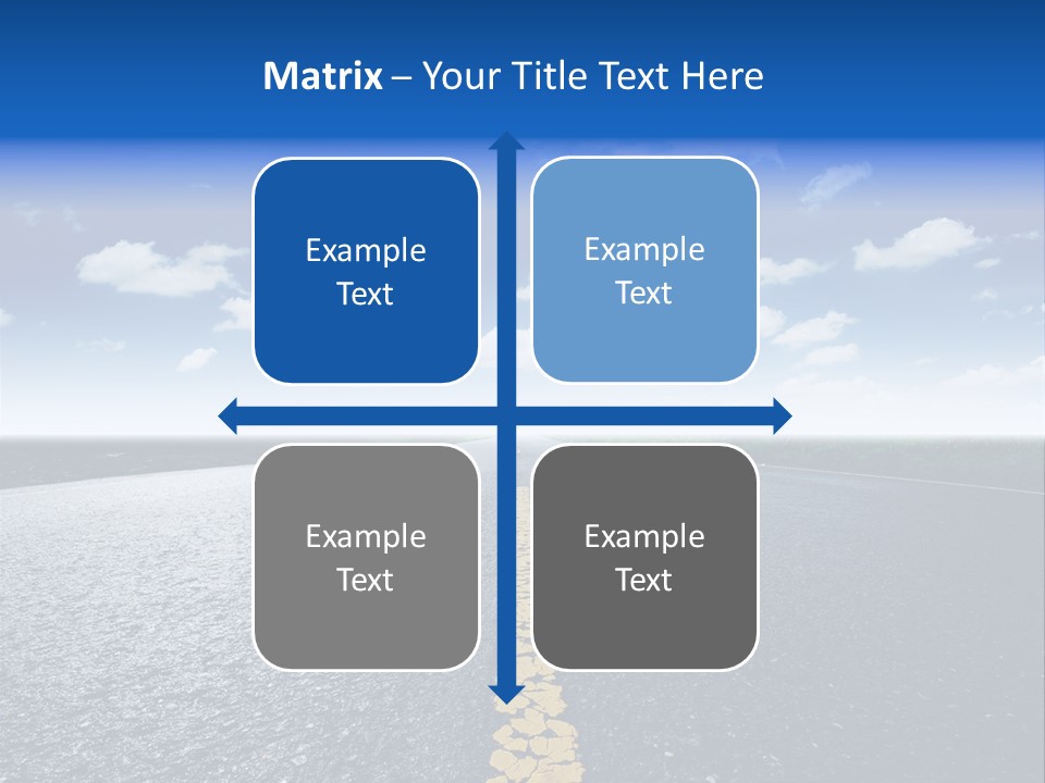 Trip Transportation View PowerPoint Template