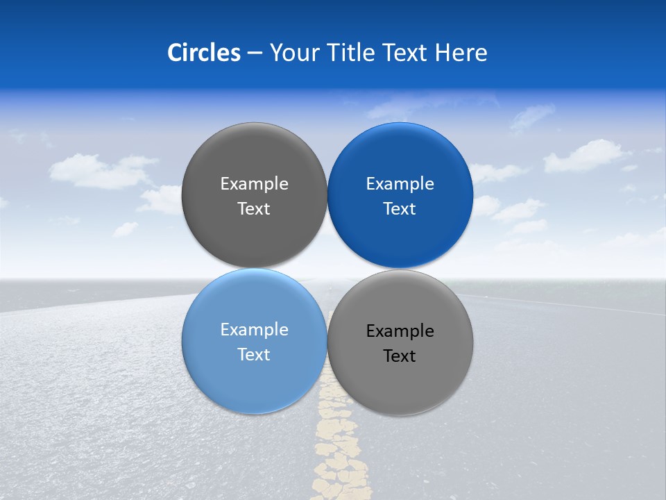 Trip Transportation View PowerPoint Template