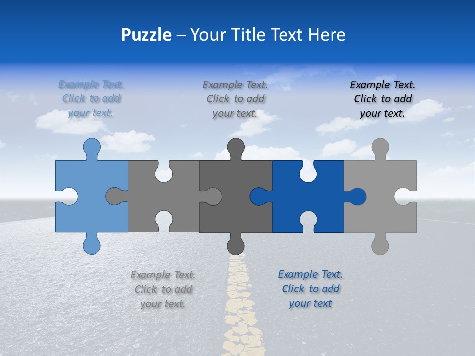 Trip Transportation View PowerPoint Template