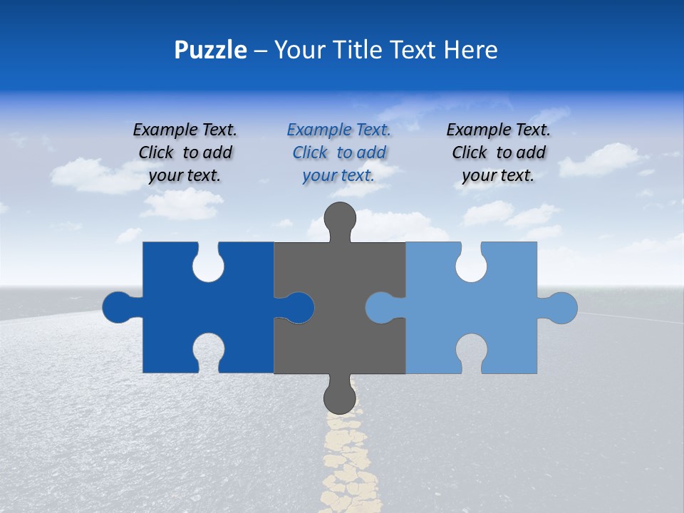 Trip Transportation View PowerPoint Template