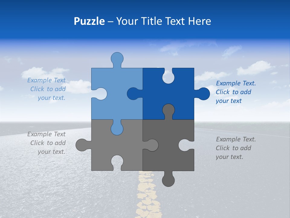 Trip Transportation View PowerPoint Template