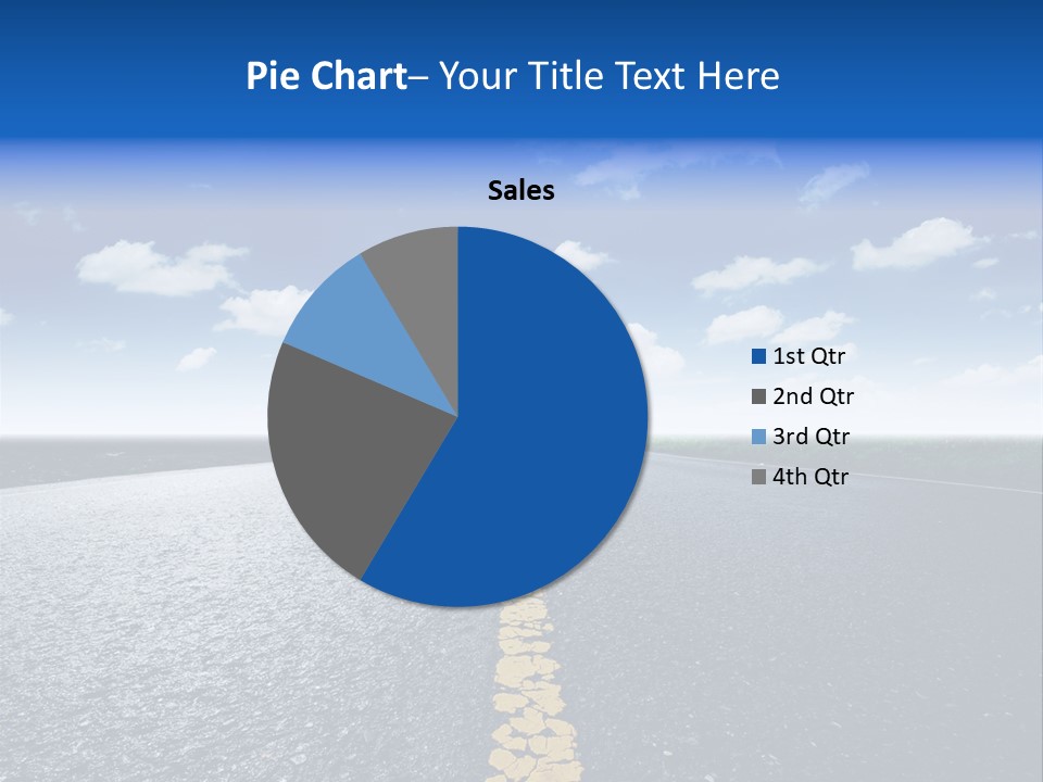 Trip Transportation View PowerPoint Template
