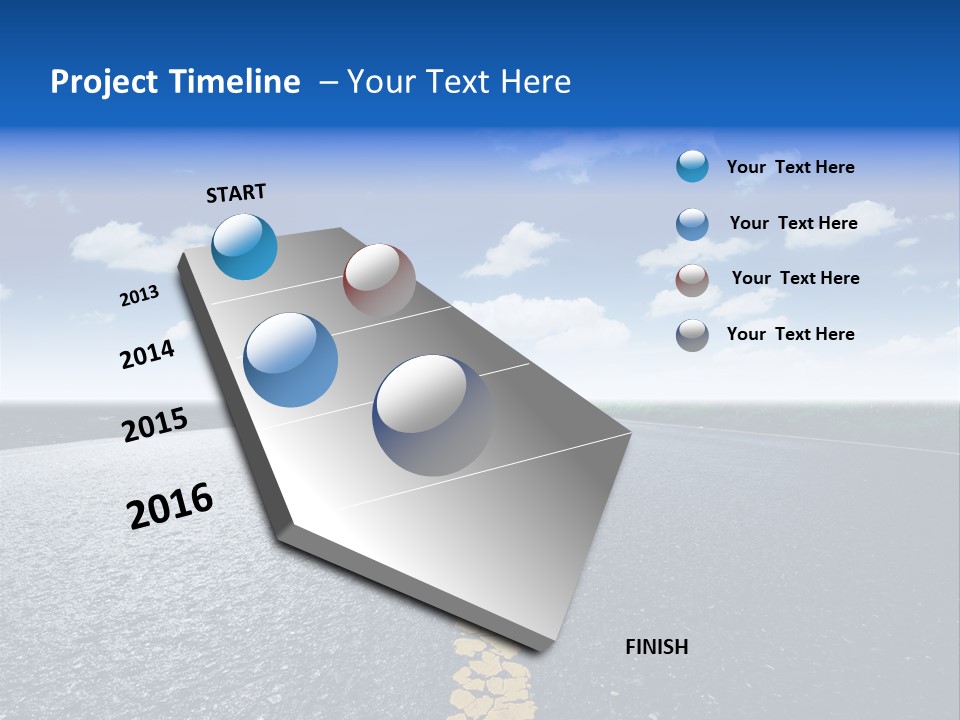 Trip Transportation View PowerPoint Template