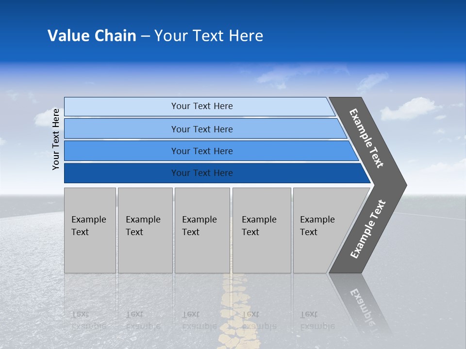 Trip Transportation View PowerPoint Template