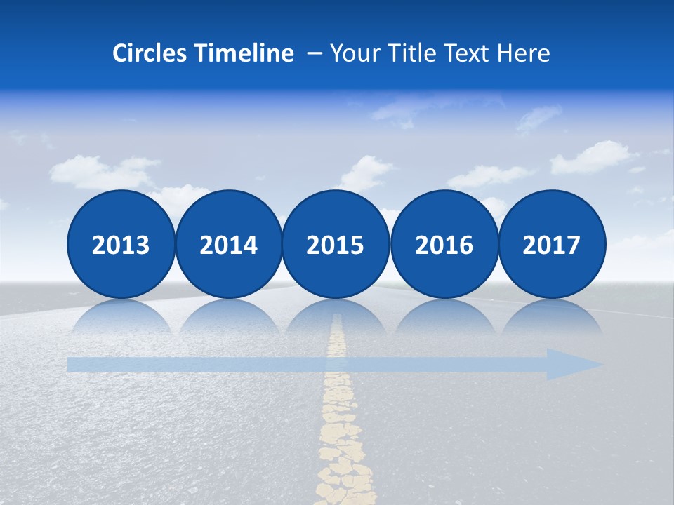 Trip Transportation View PowerPoint Template