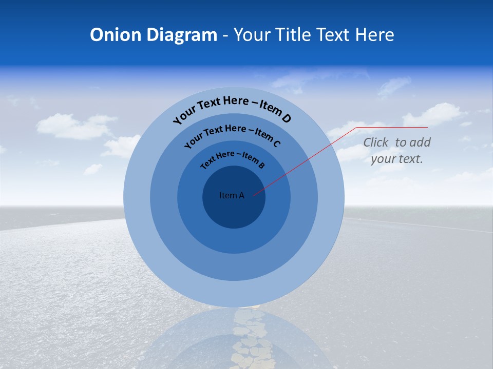 Trip Transportation View PowerPoint Template