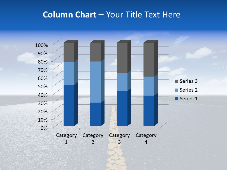 Trip Transportation View PowerPoint Template