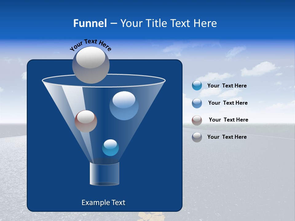 Trip Transportation View PowerPoint Template