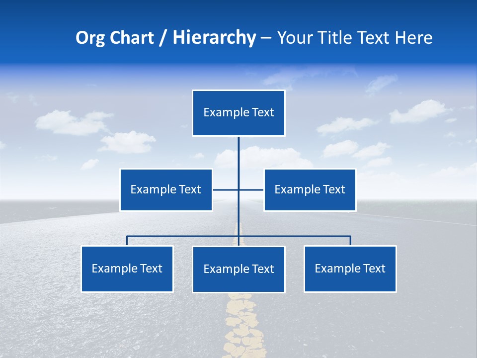 Trip Transportation View PowerPoint Template