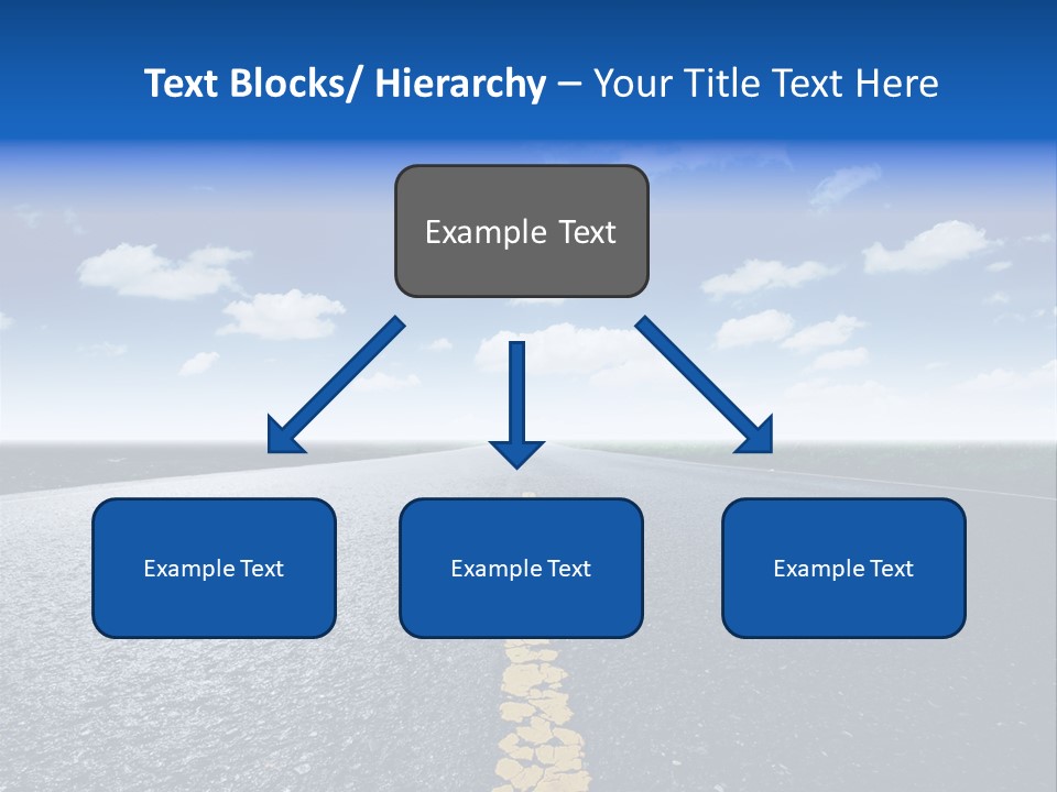 Trip Transportation View PowerPoint Template