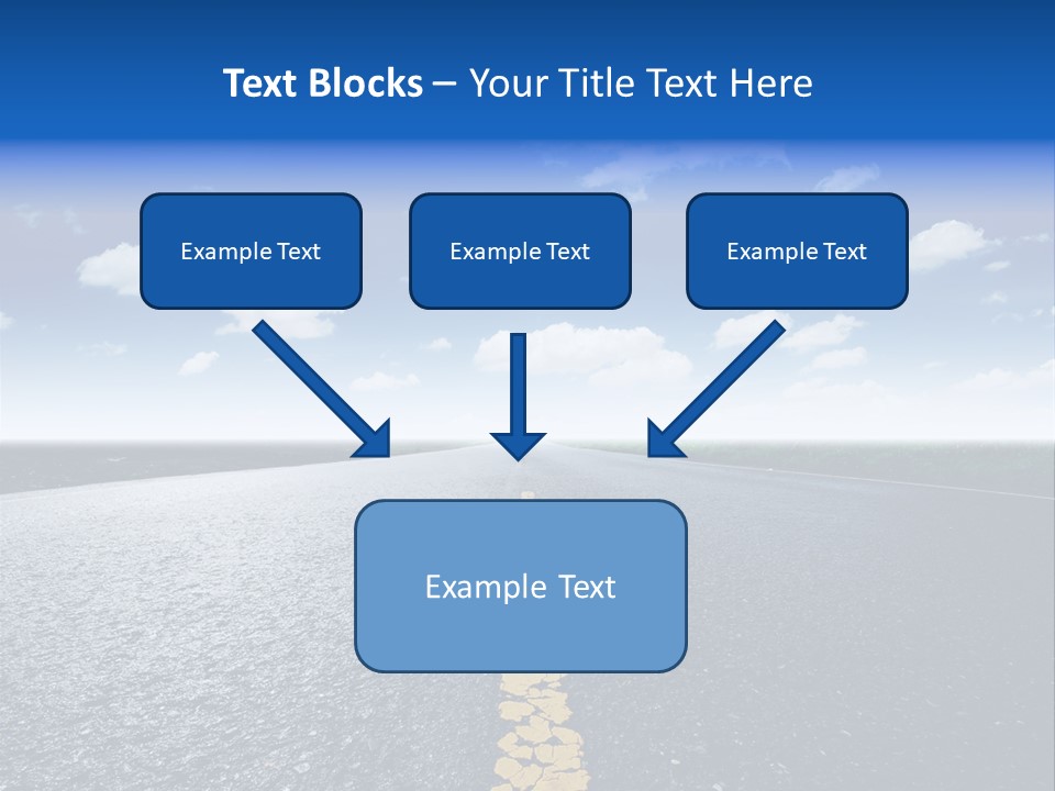 Trip Transportation View PowerPoint Template
