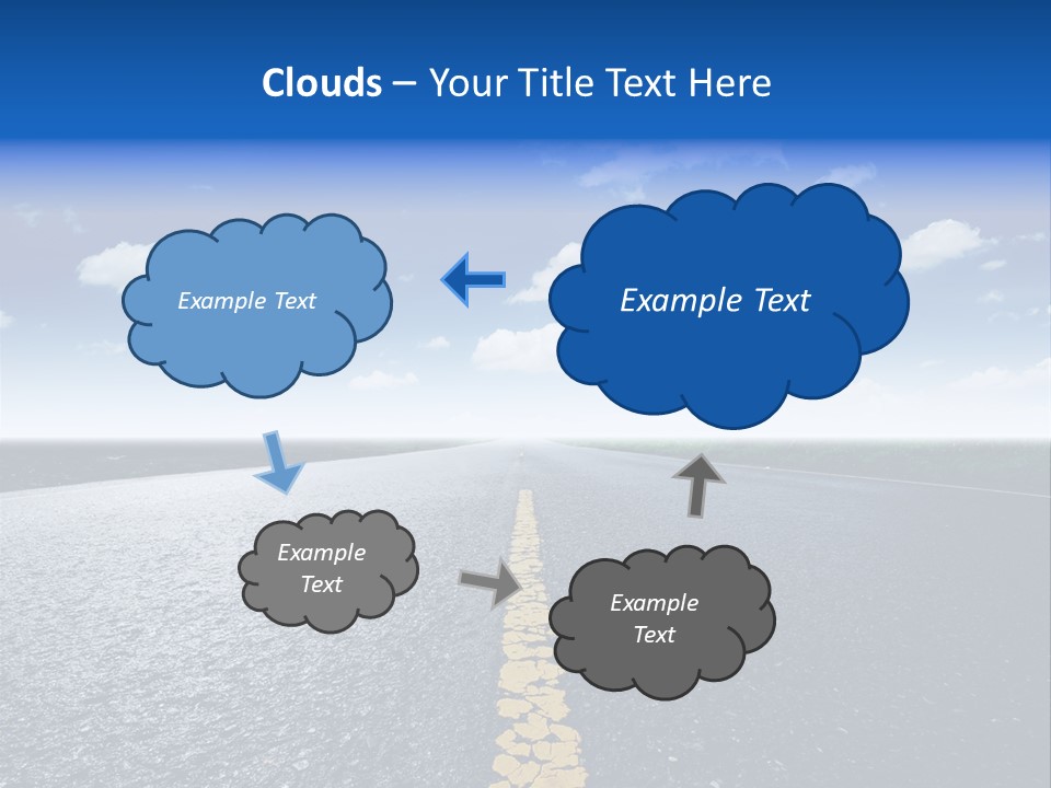 Trip Transportation View PowerPoint Template