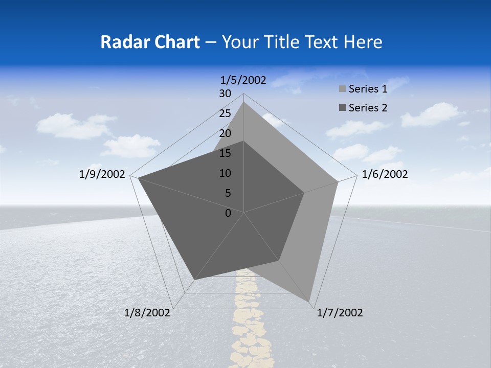 Trip Transportation View PowerPoint Template