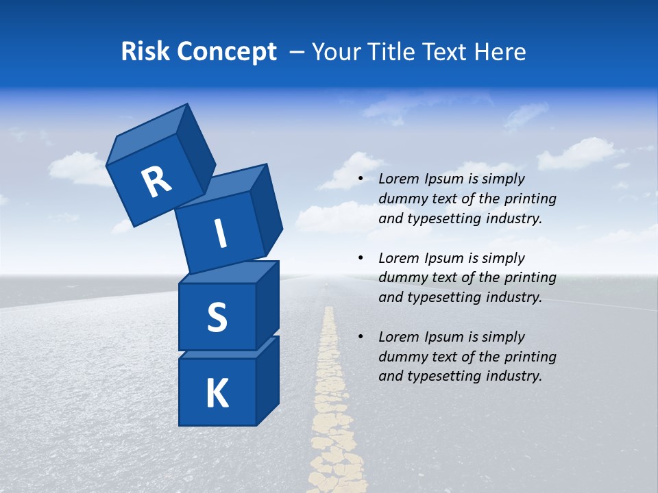 Trip Transportation View PowerPoint Template