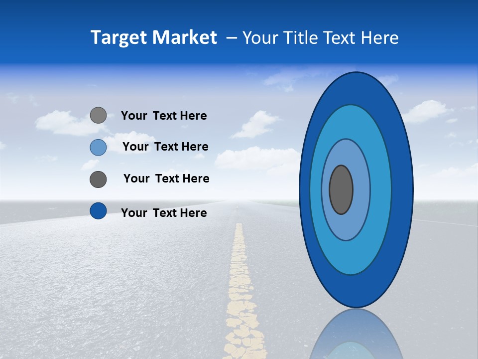 Trip Transportation View PowerPoint Template