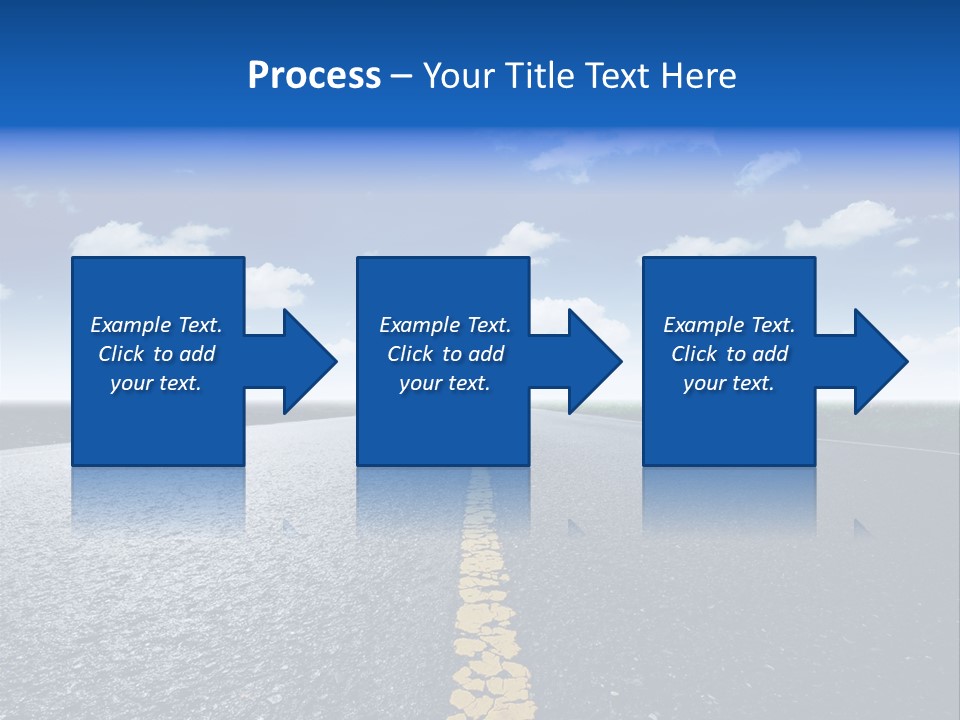 Trip Transportation View PowerPoint Template