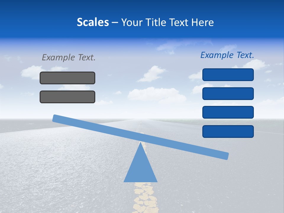 Trip Transportation View PowerPoint Template