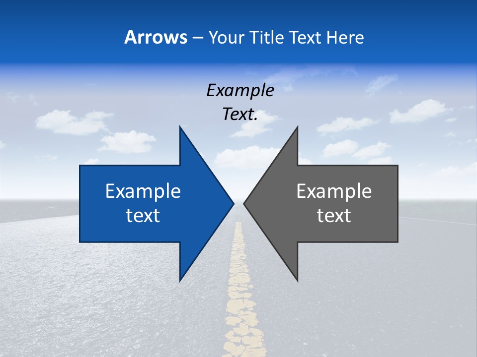 Trip Transportation View PowerPoint Template