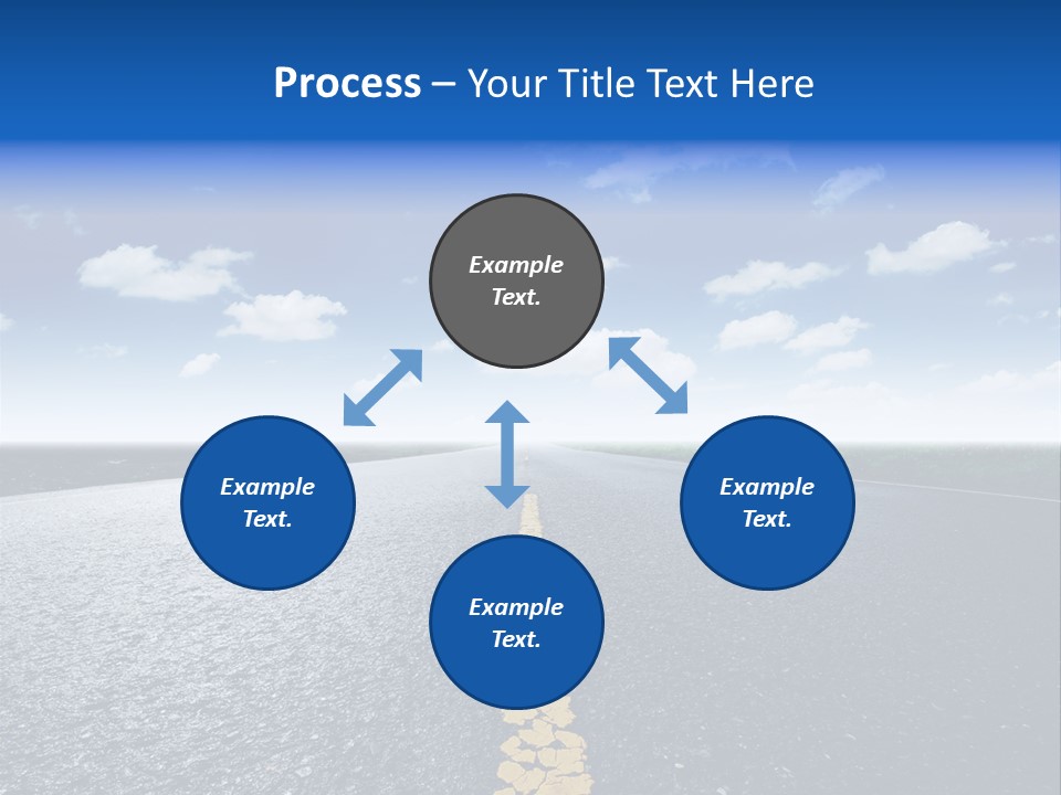 Trip Transportation View PowerPoint Template