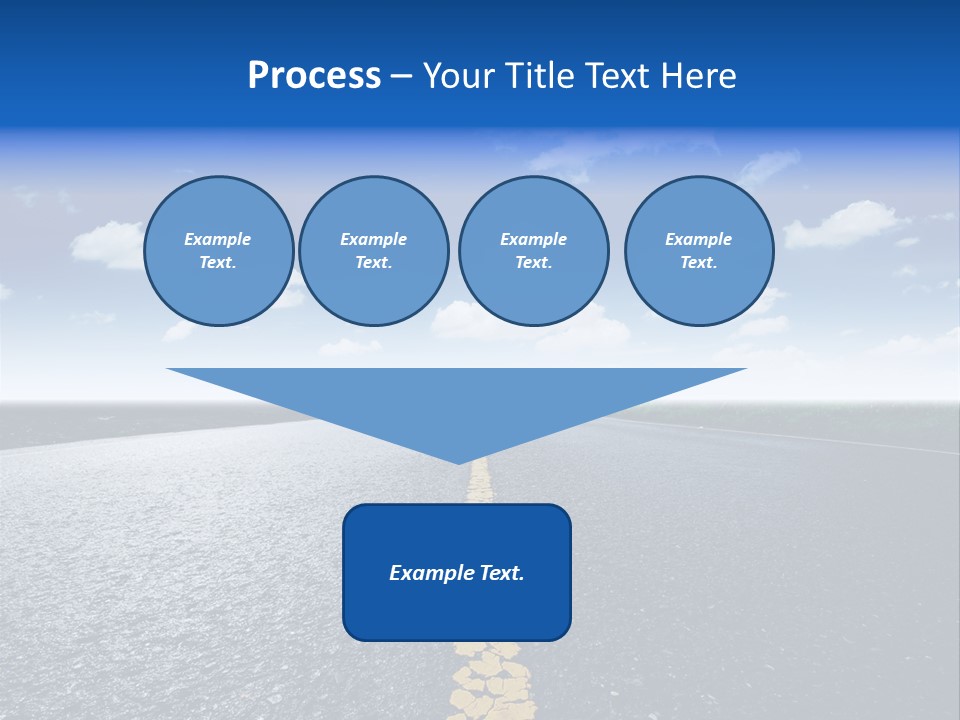 Trip Transportation View PowerPoint Template