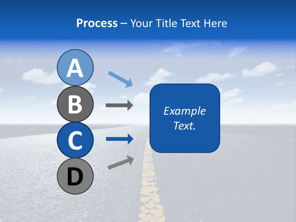 Trip Transportation View PowerPoint Template