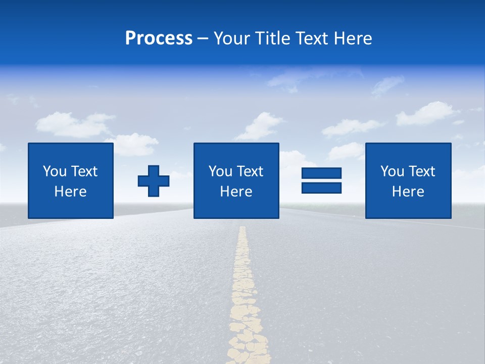 Trip Transportation View PowerPoint Template