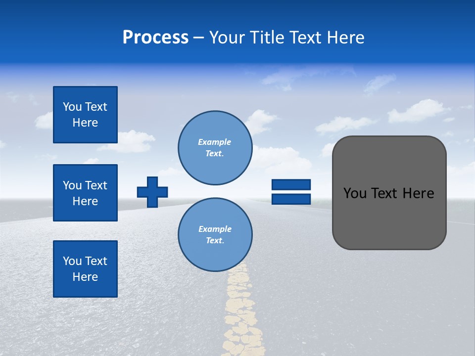 Trip Transportation View PowerPoint Template