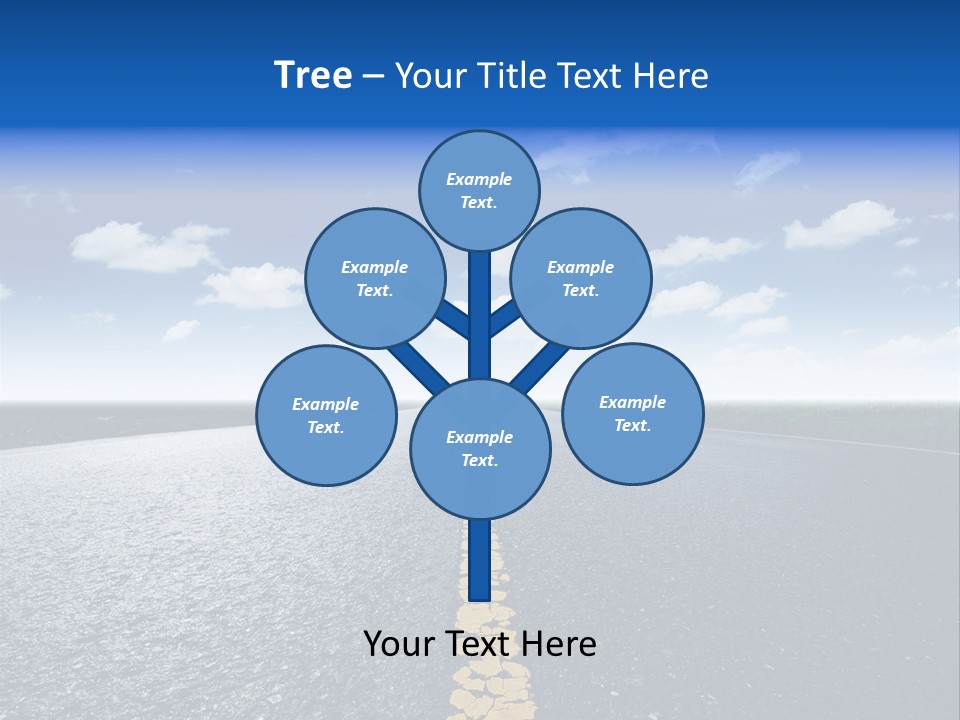 Trip Transportation View PowerPoint Template