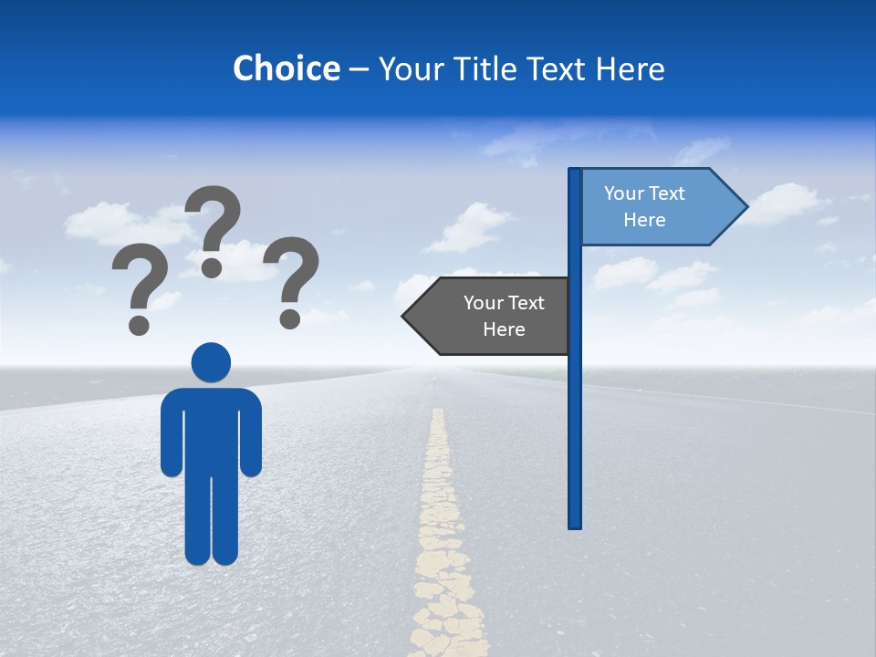 Trip Transportation View PowerPoint Template