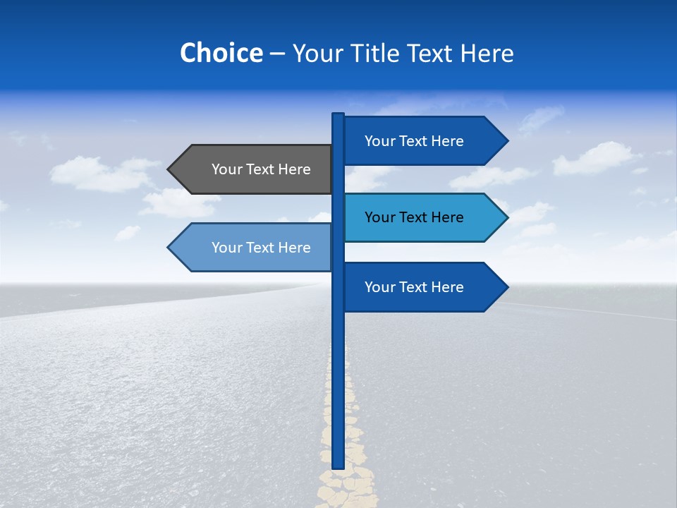 Trip Transportation View PowerPoint Template