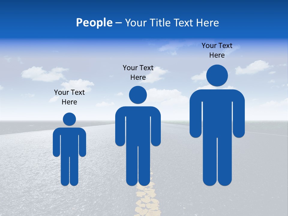 Trip Transportation View PowerPoint Template