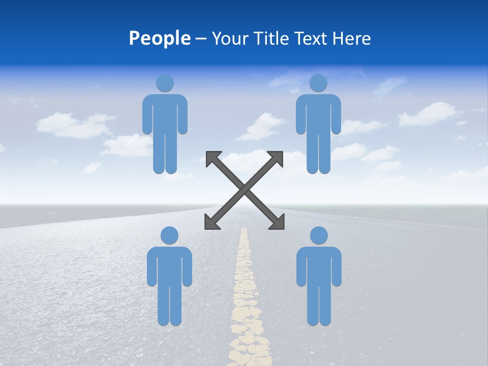 Trip Transportation View PowerPoint Template