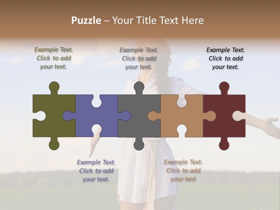 Vitality Cloud Looking PowerPoint Template
