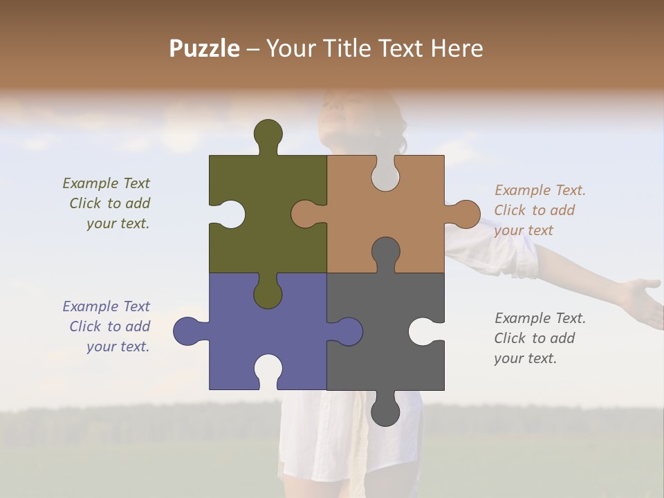 Vitality Cloud Looking PowerPoint Template