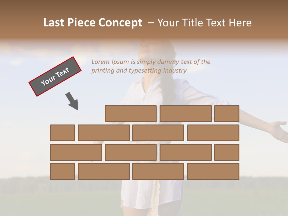 Vitality Cloud Looking PowerPoint Template