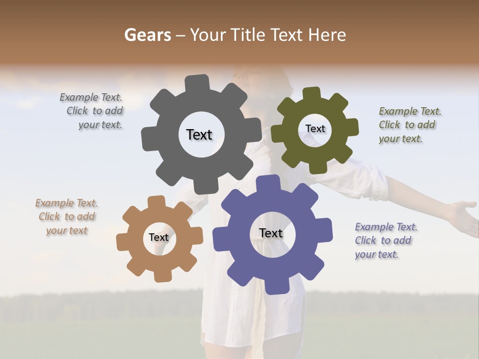 Vitality Cloud Looking PowerPoint Template