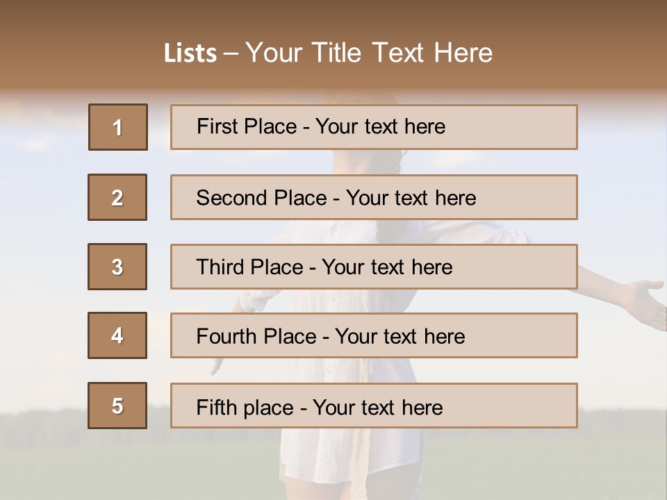 Vitality Cloud Looking PowerPoint Template