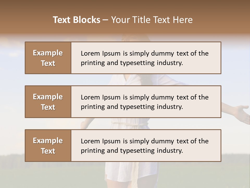 Vitality Cloud Looking PowerPoint Template
