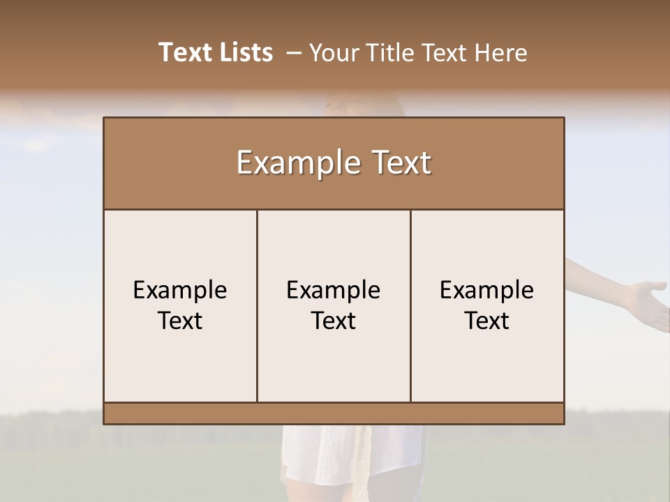 Vitality Cloud Looking PowerPoint Template