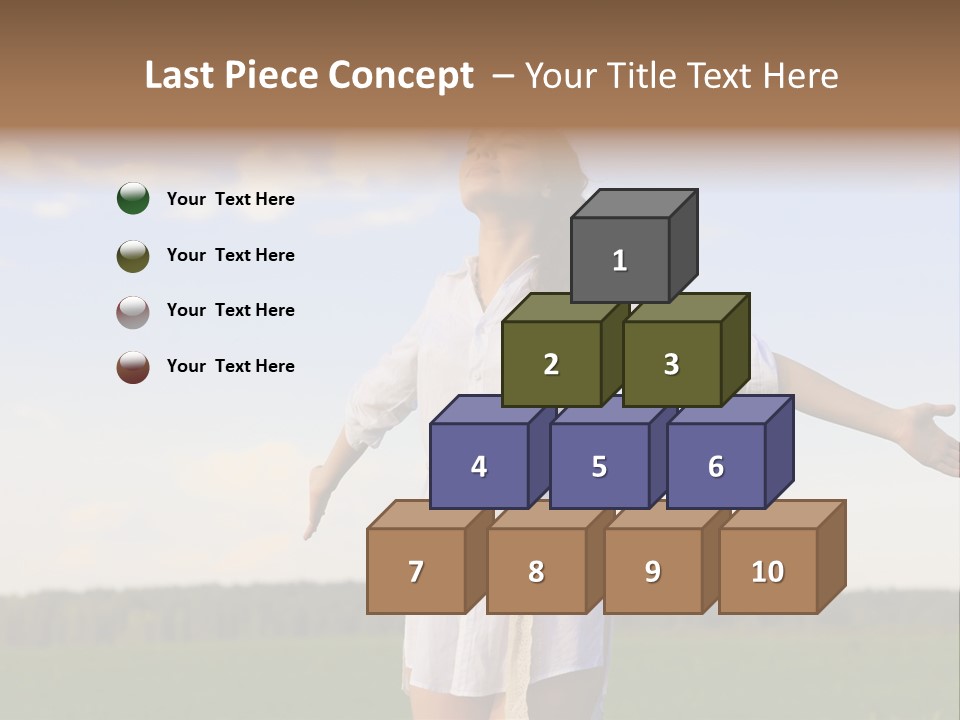 Vitality Cloud Looking PowerPoint Template
