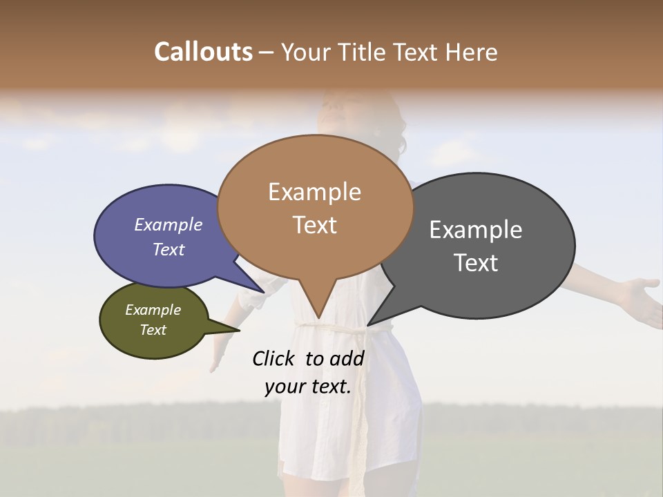 Vitality Cloud Looking PowerPoint Template