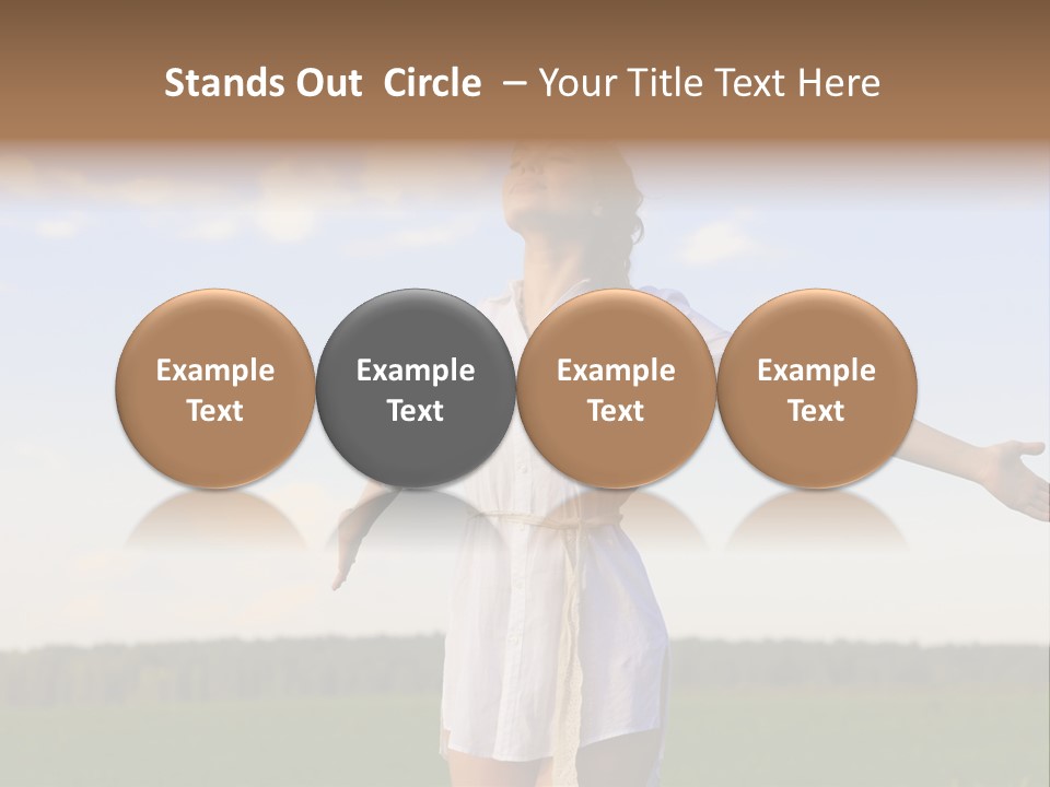 Vitality Cloud Looking PowerPoint Template