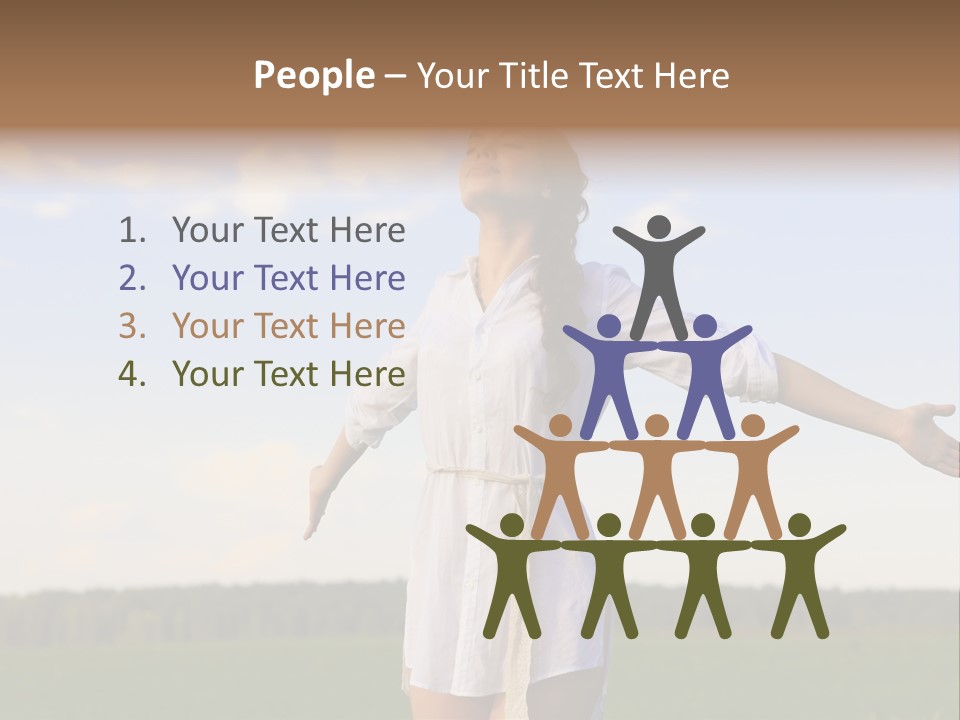 Vitality Cloud Looking PowerPoint Template