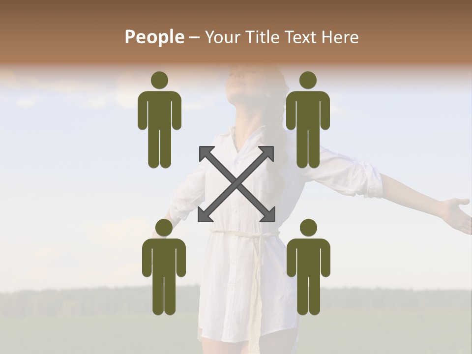 Vitality Cloud Looking PowerPoint Template