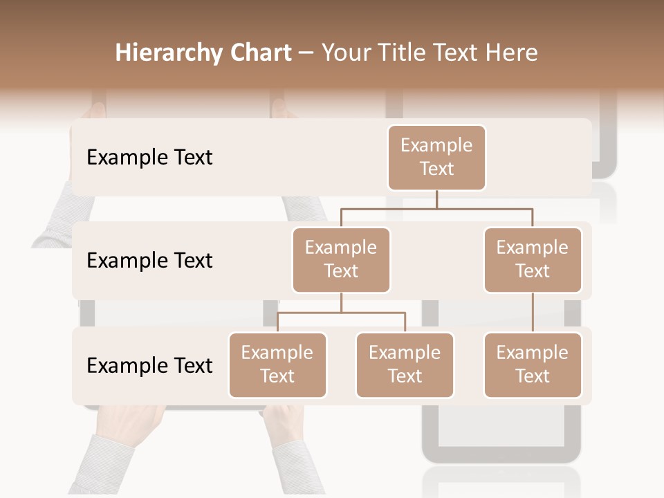 Hand Monitor Object PowerPoint Template