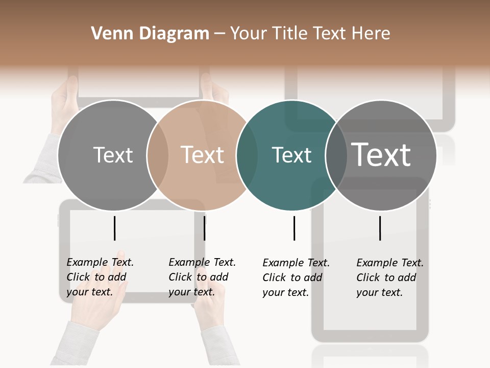 Hand Monitor Object PowerPoint Template