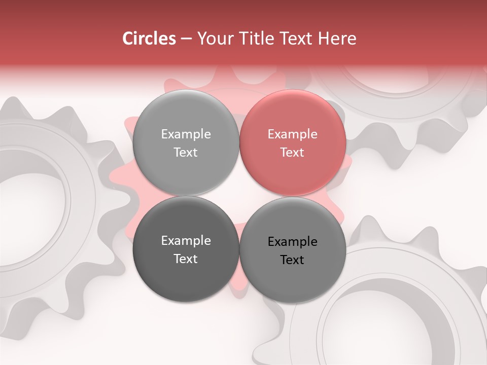 Relation Metallic Assembly PowerPoint Template